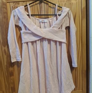 Off The Shoulder Sweater Shirt